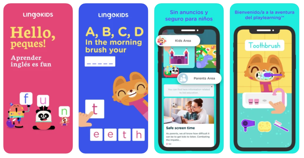 Aplicaciones para aprender inglés - Lingo Kids