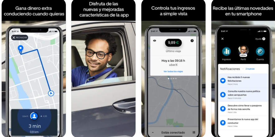Apps-para-ganar-dinero-conduciendo-uber
