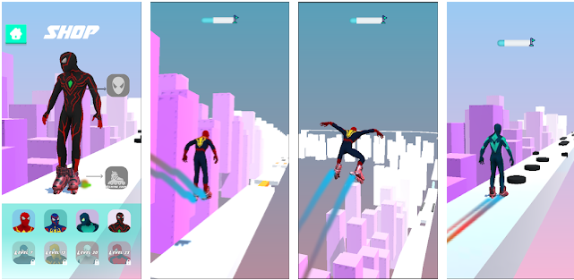 mejores-juegos-de-spiderman-para-moviles-superheroes-skates-sky-roller