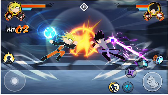 los-mejores-juegos-de-naruto-para-android-stickman-ninja-3v3-battle-arena