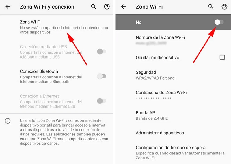 Zona Wifi Android